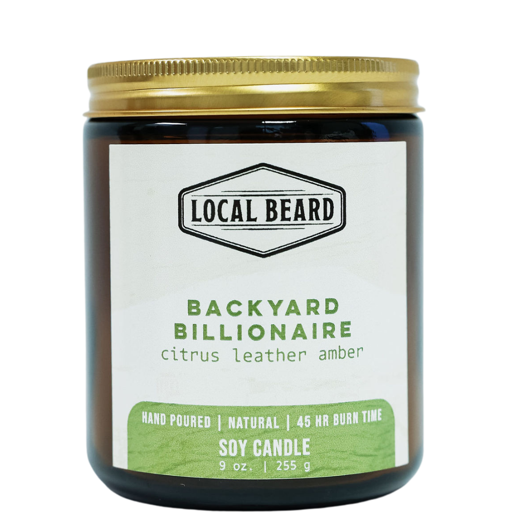 Backyard Billionaire Candle
