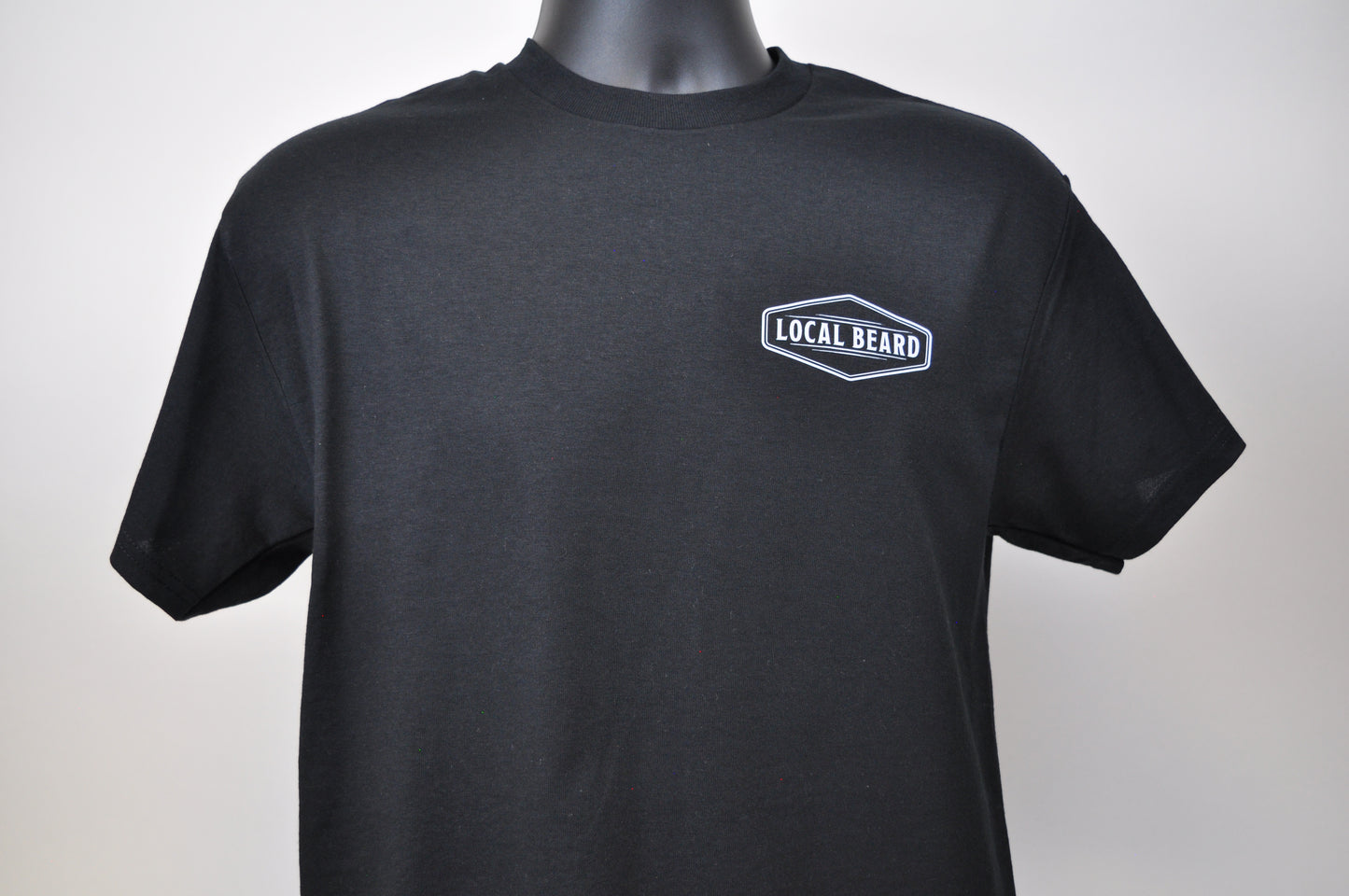 Local Beard Classic Logo Tee – Gildan