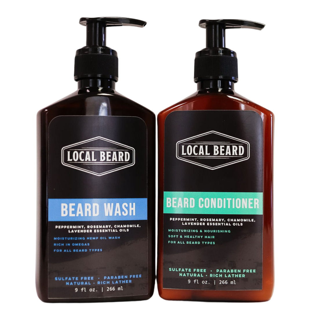 Local Beard Wash and Conditioner