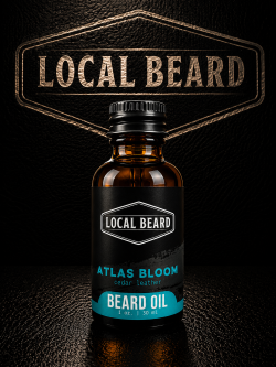 Atlas Bloom Beard Oil – Cedar & Leather