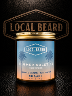 Summer Solstice Soy Candle – Coconut