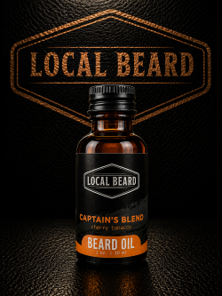 Captain's Blend Beard Oil – Cherry Tobacco