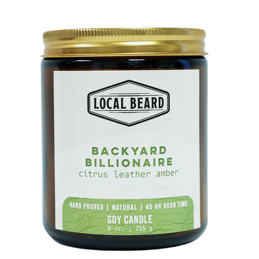 Backyard Billionaire Candle