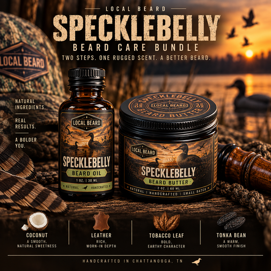 Specklebelly Beard Care Bundle – Beard Butter + Beard Oil