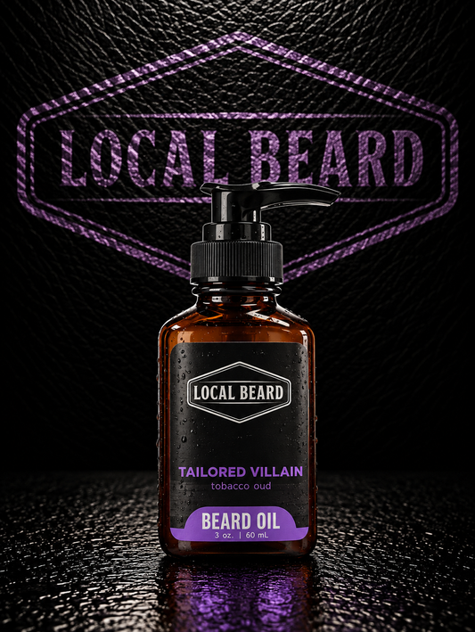 Tailored Villain Beard Oil – Oud & Tobacco