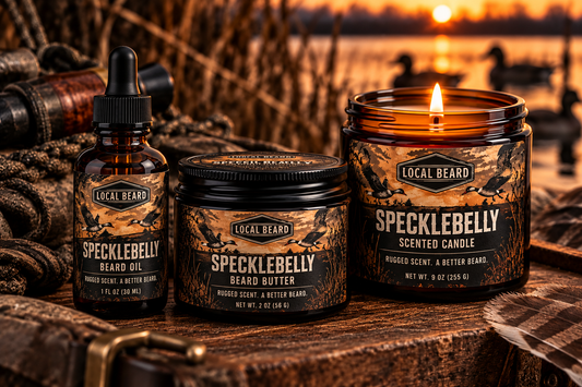 Specklebelly Bundle – Beard Oil, Beard Butter & Soy Candle
