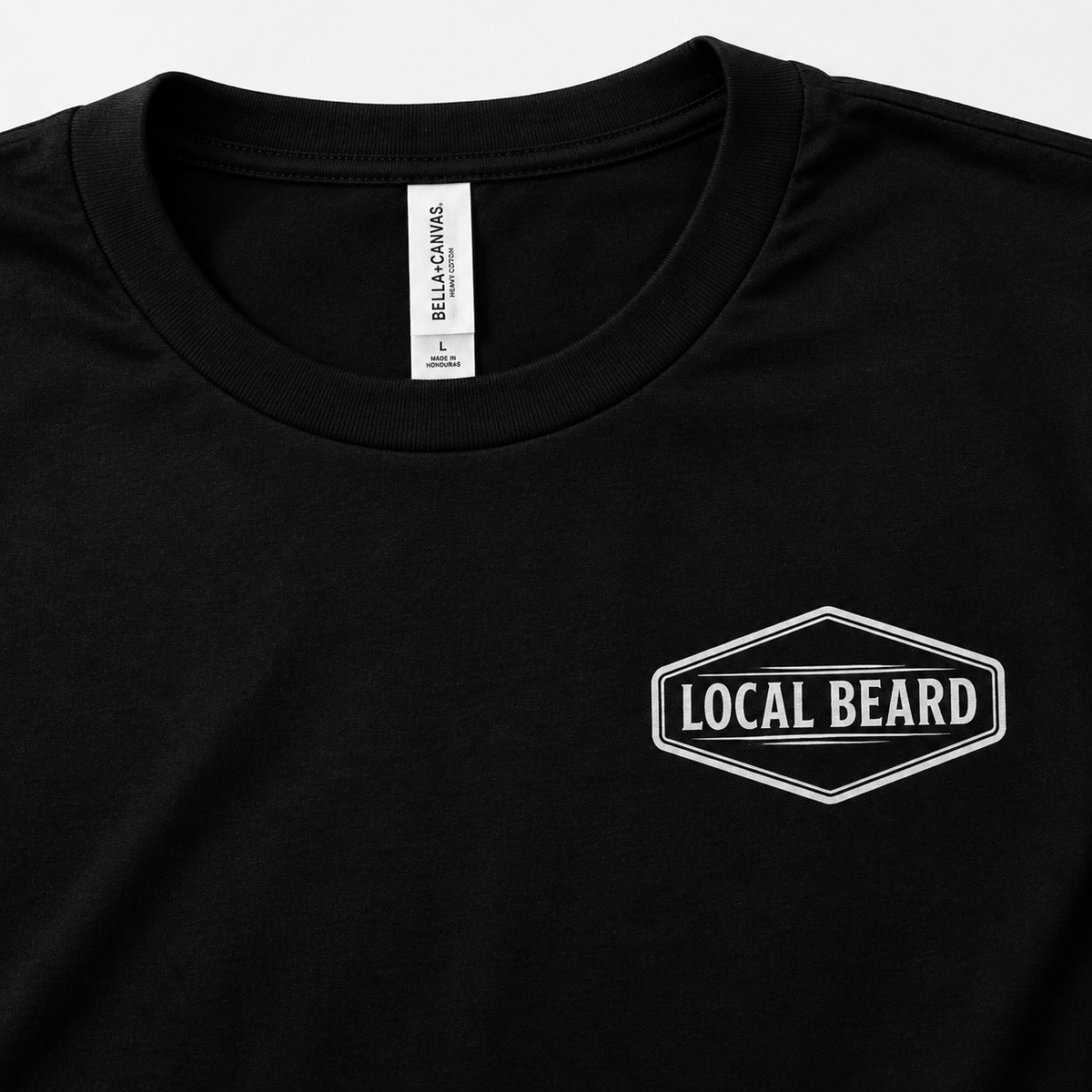 Local Beard Actually Made in Chattanooga Tee – Black