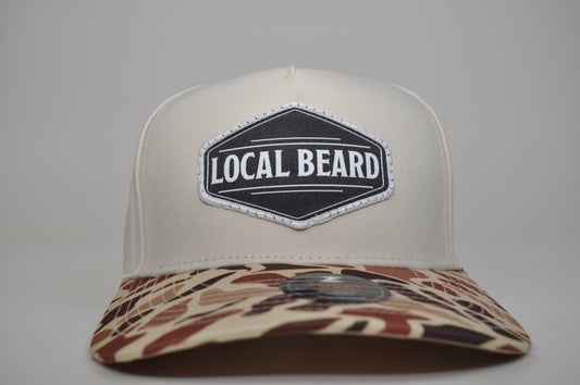 Patriot Snapback – Brown Camo | Local Beard Gear (Copy)