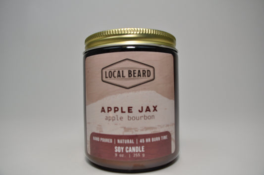 Apple Jax Candle – Apple, Spice & Light Bourbon