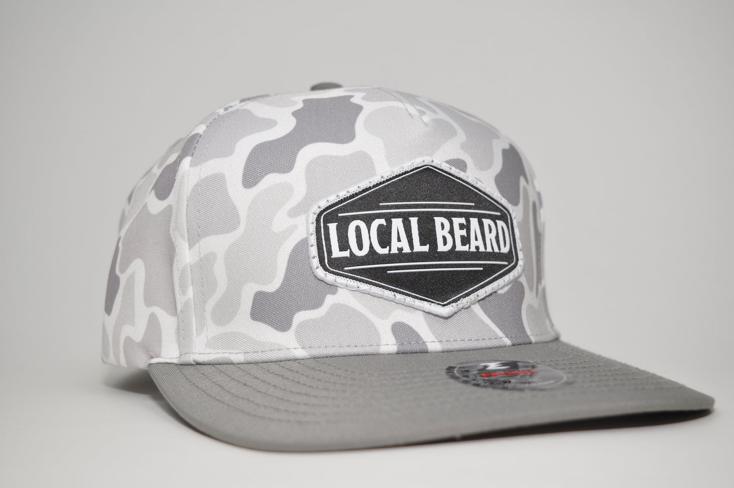 Patriot Snapback – Gray Camo | Local Beard Gear