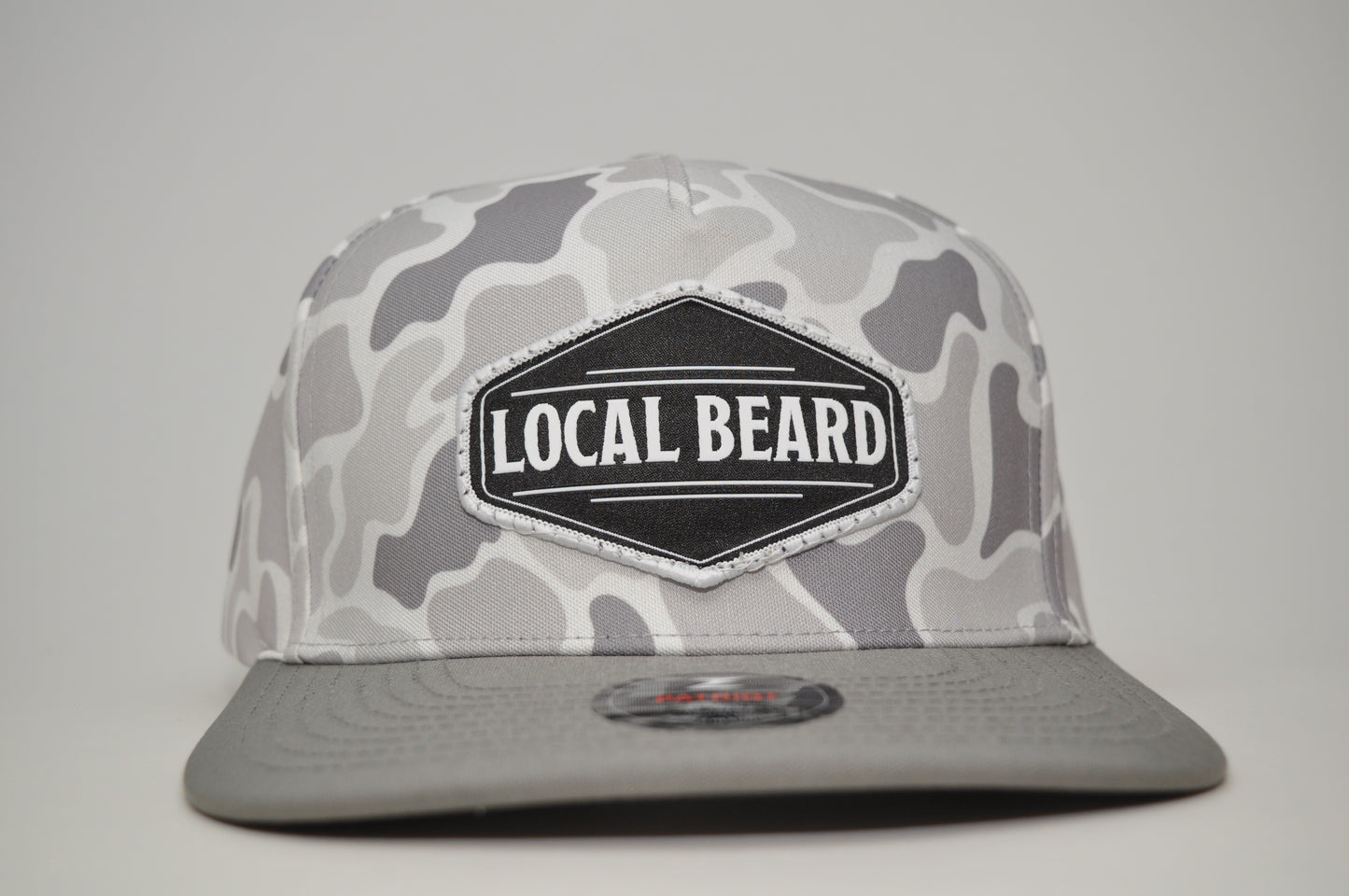 Patriot Snapback – Gray Camo | Local Beard Gear