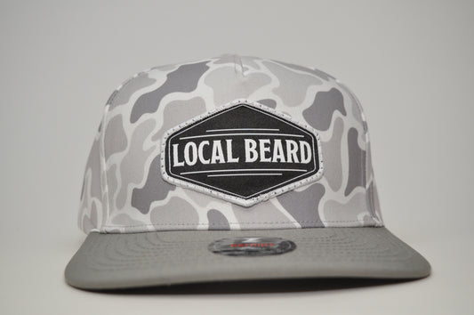 Patriot Snapback – Gray Camo | Local Beard Gear