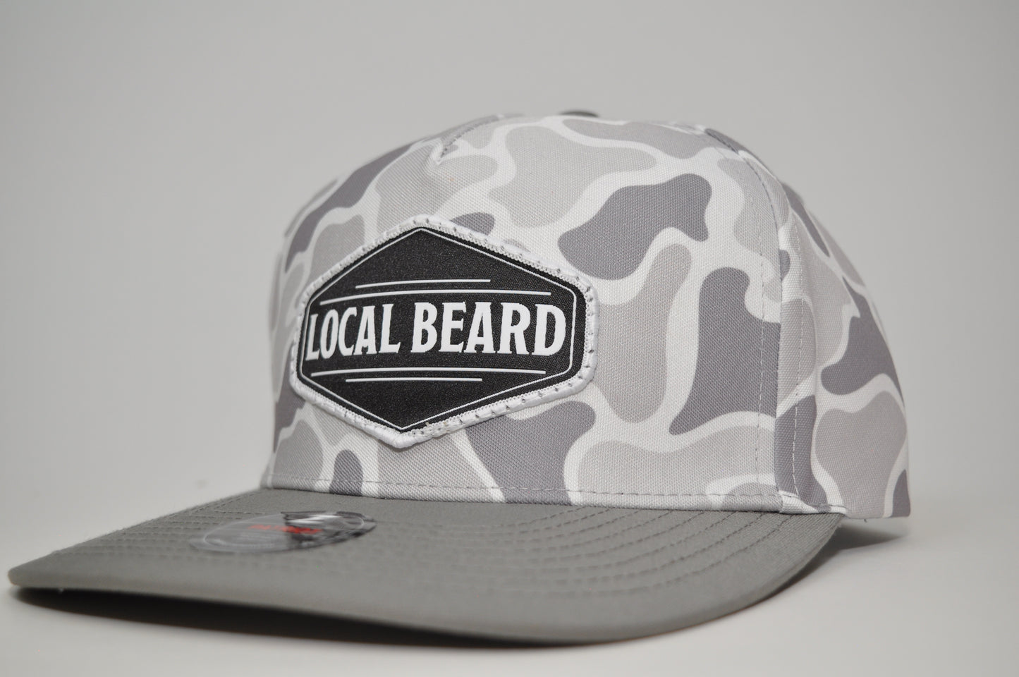 Patriot Snapback – Gray Camo | Local Beard Gear