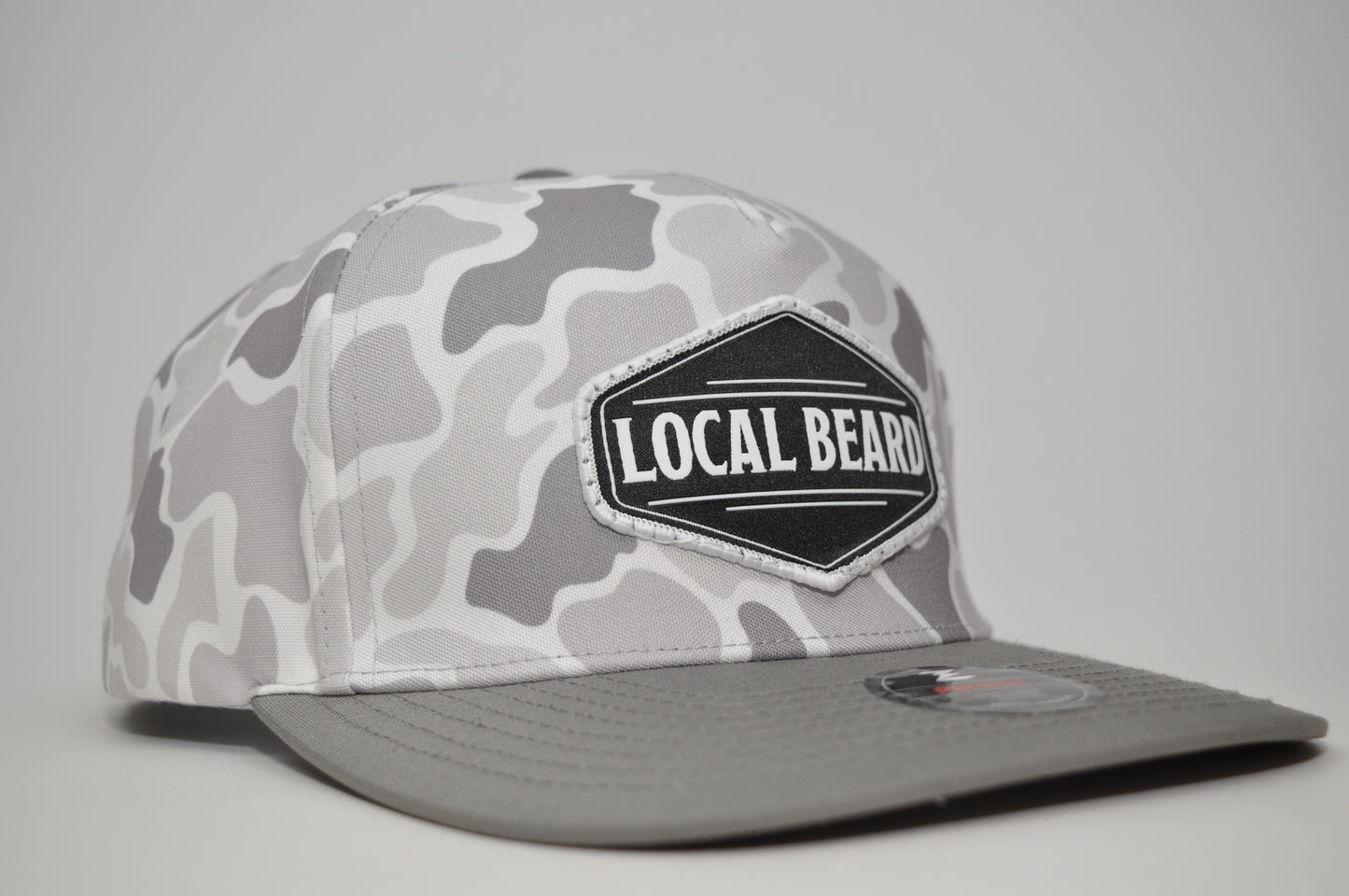 Patriot Snapback – Gray Camo | Local Beard Gear