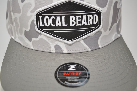 Patriot Snapback – Gray Camo | Local Beard Gear