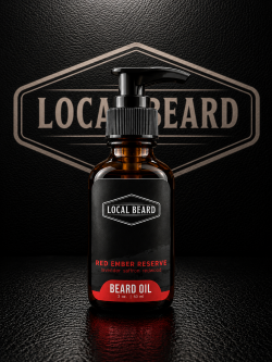 Red Ember Reserve Beard Oil – Lavender, Red Saffron & Redwood